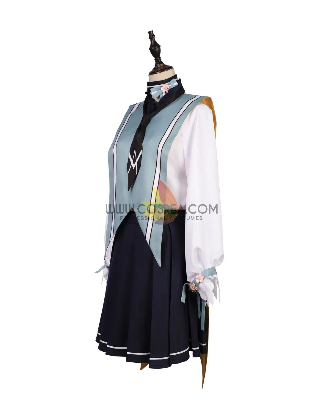 Vocaloid Spring Sakura Rin Cosplay Costume