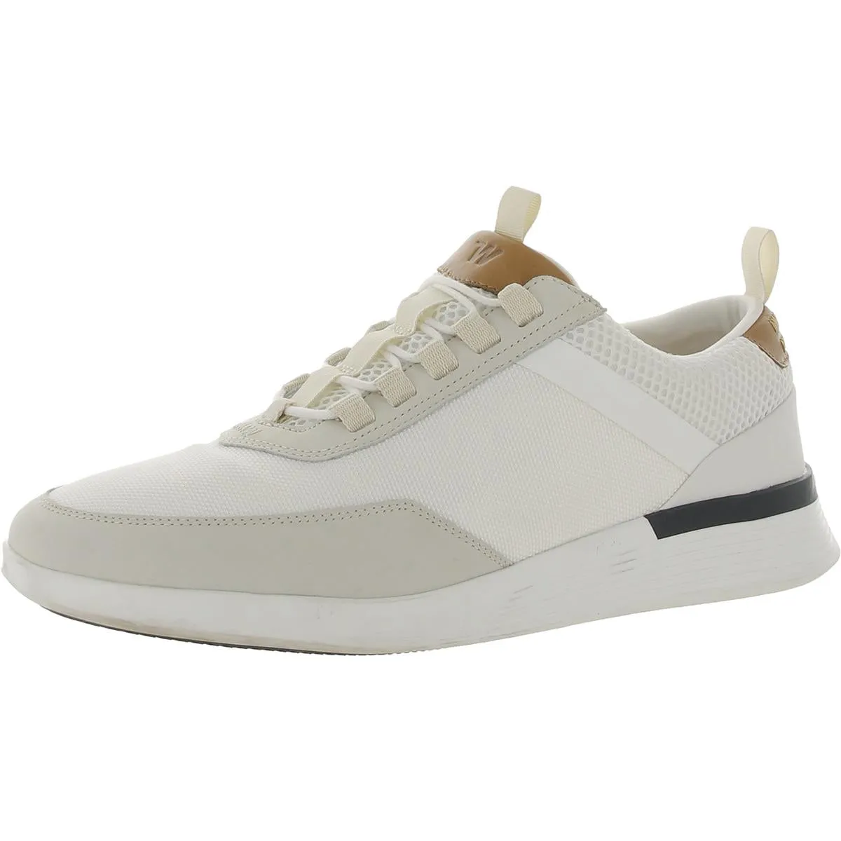 Wolf & Shepherd Mens Victory Leather Cushioned Casual And Fashion Sneakers