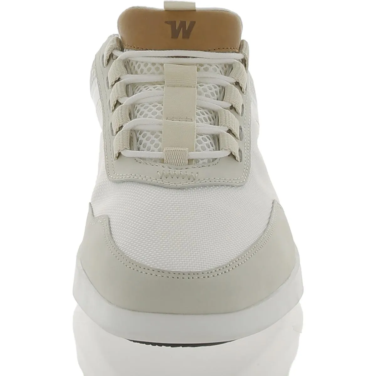 Wolf & Shepherd Mens Victory Leather Cushioned Casual And Fashion Sneakers