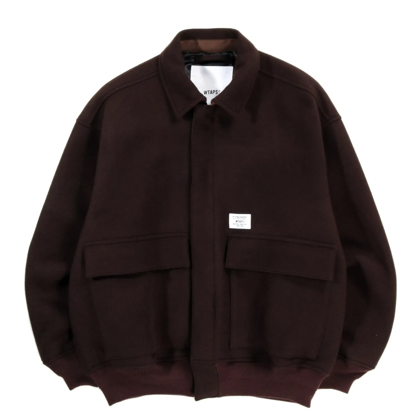 WTAPS WOOL JACKET 01 BROWN