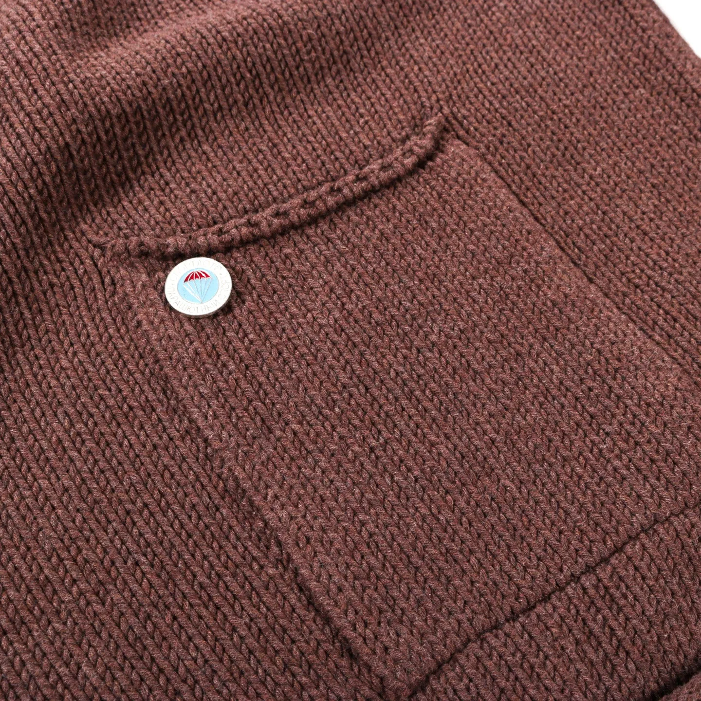 XENIA TELUNTS FISHERMAN SWEATER BROWN