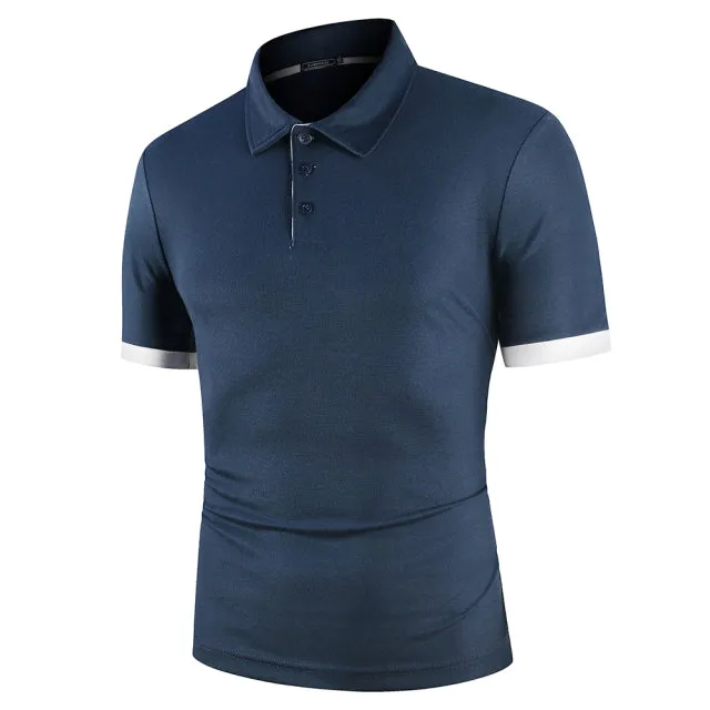 Xituodai Men Polo Men Shirt Short Sleeve Polo Shirt Contrast Color Polo New Clothing Summer Streetwear Casual Fashion Men tops